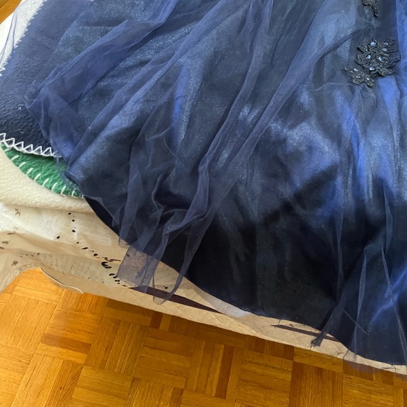 Evening Dress, in perfect condition. Has boning and bra cups. Orig price 800$ - Picture 5 of 9